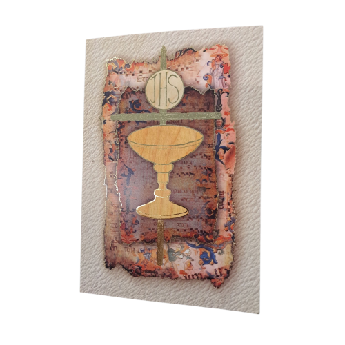 COMUNIONE - Biglietto Auguri Prima Comunione