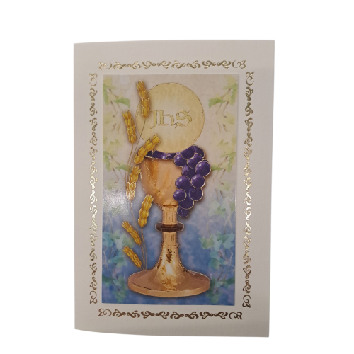 COMUNIONE - Biglietto PRESTAMPATO Prima...