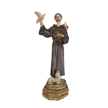 STATUA - San Francesco 17.5cm