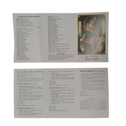 Blister Santo Rosario