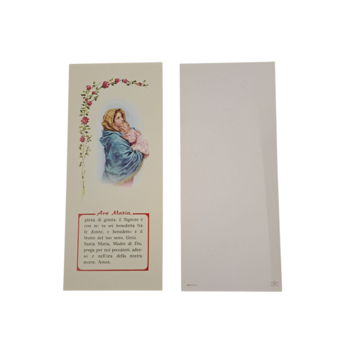 CARTONCINO - Ave Maria Preghiera