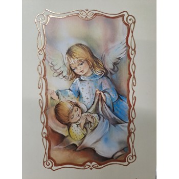 CARTONCINO - Angelo di Dio Preghiera 2