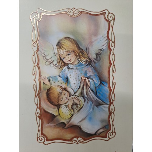 CARTONCINO - Angelo di Dio Preghiera