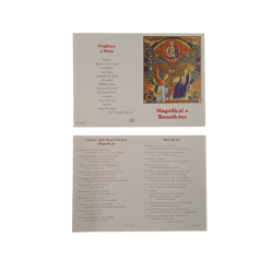 PREGHIERE - Magnificat e Benedictus