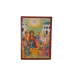 ICONA - Icona Greca discesa dello Spirito Santo su Maria e gli Apostoli