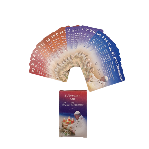 NATALE - Confezione Card "Avvento con Papa Francesco"