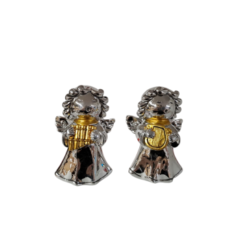 ANGELI - Angeli argentati altezza 6 cm