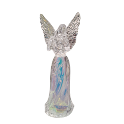 NATALE - NOVITA' Angelo Musicante  Luce Iridescente cm 28,5