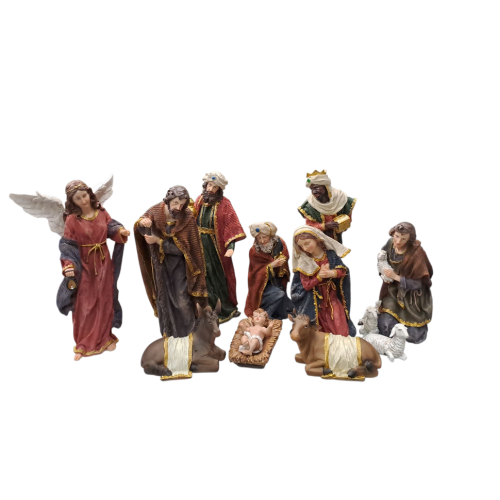 NATALE - OFFERTA Set Statuine del Presepe in...