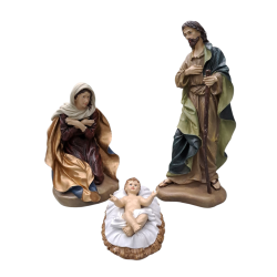 NATALE - Natività in Resina da 50,5cm circa