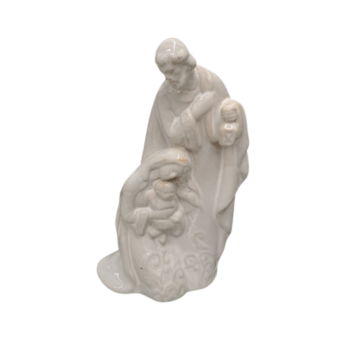 NATALE - Natività Sacra Famiglia Porcellana 25,3cm
