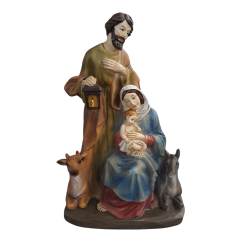 NATALE - Blocco Natività Resina 20,5cm