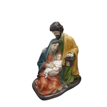 NATALE - Blocco Natività in Resina 14,8cm