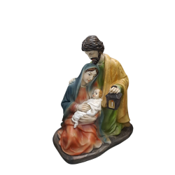 NATALE - Blocco Natività in Resina 14,8cm