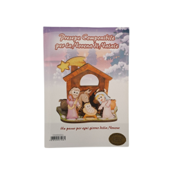 Presepe componibile per la NOVENA di Natale 9 PZ