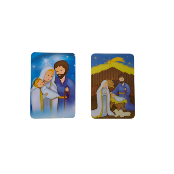 NATALE - Calamite miste Natalizie 6x4cm