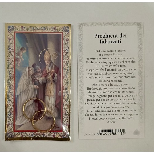 14 FEBBRAIO SAN VALENTINO - Santino con due...