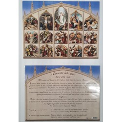 VIA CRUCIS - Con Caselle da Aprire 17.2x13cm