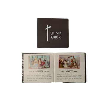 VIA CRUCIS - Tascabile Via Crucis 8x8.5cm