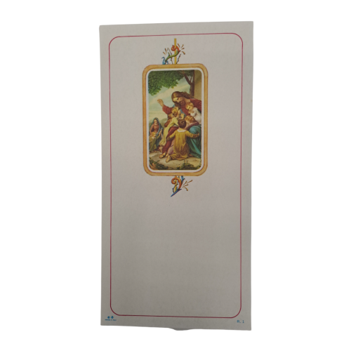 PERGAMENA - Foglio Pergamena Gesù e i Bambini...