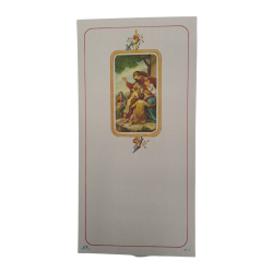 PERGAMENA - Foglio Pergamena Gesù e i Bambini 20x10cm
