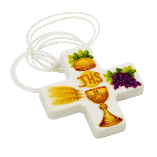 CROCE -  Crocetta con simboli della Comunione