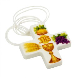 CROCE -  Crocetta con simboli della Comunione