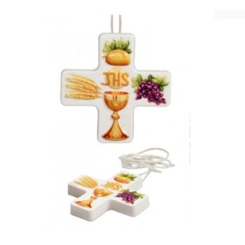 CROCE -  Crocetta con simboli della Comunione 2