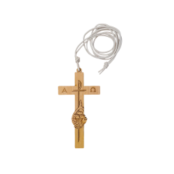 CROCE - Croce da Collo Legno 8.2x4.3cm