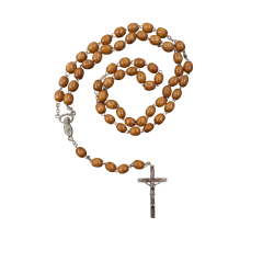 ROSARIO - Rosario in Legno con scatolina Inclusa Grano 5