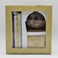 Kit Brucia incenso Marrone