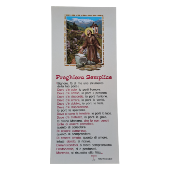 SAN FRANCESCO - Preghiera Semplice
