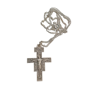 CROCI - Croce di San Damiano color Argento