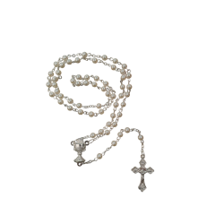 COMUNIONE - Rosario Comunione in Box disegno Calice Grano 4