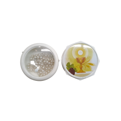 COMUNIONE - Rosario Comunione in Box disegno Calice Grano 4