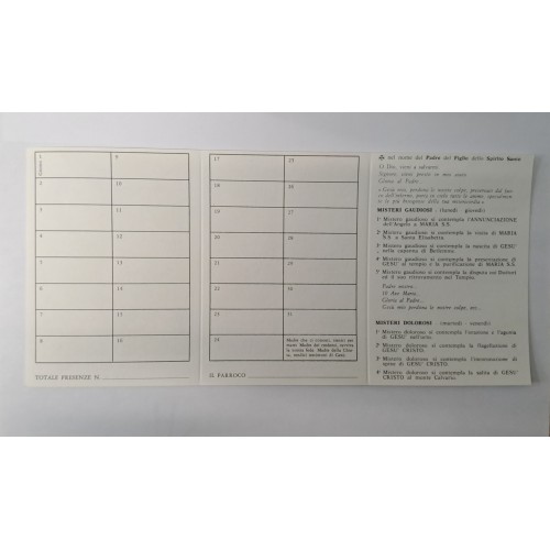 MESE di MAGGIO - Pieghevole preghiere a Maria