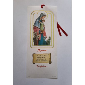 Biglietto Pergamena Ti Voglio Bene Mamma