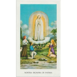 Santino Madonna di Fatima 100 pz