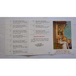 MESE di MAGGIO - Pieghevole intenzioni giornaliere a Maria