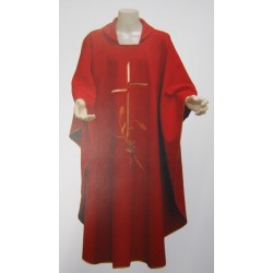 Casula Croce Dritta con Uva e Spighe