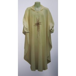 Casula croce stilizzata in lanone - n° 12